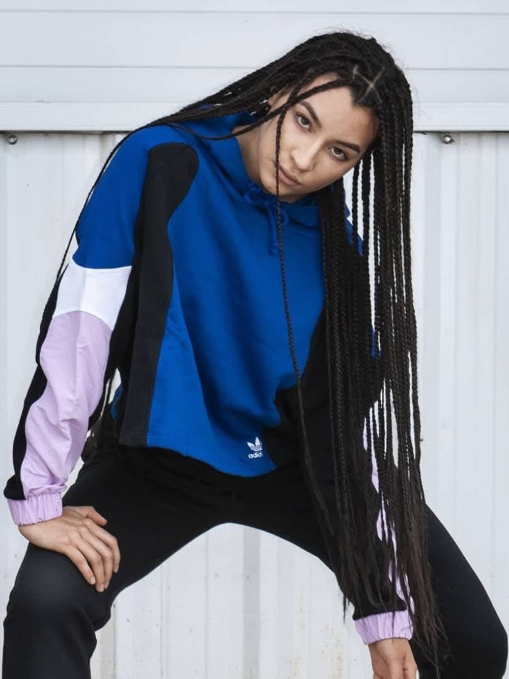 Adidas Women's Sportwear Cropped Hoodie